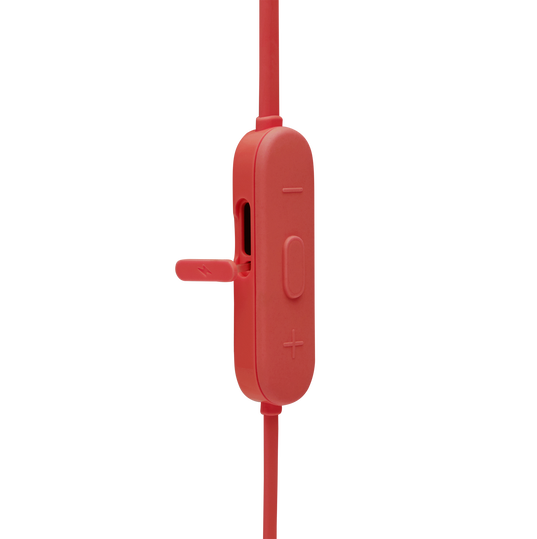 JBL Tune 125BT - Coral Orange - Wireless in-ear headphones - Detailshot 4